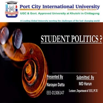 Student politics