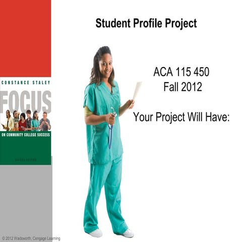 Student profile project aca 450