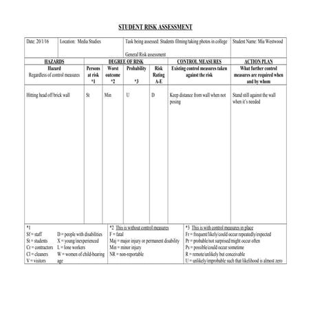Student Risk Assessment 3 | DOC