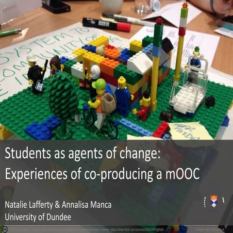 Students as agents of change: experiences of co-producing a mOOC