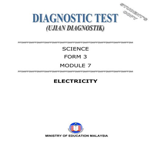 Module 7 electricity PMR