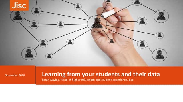 Learning from your students and their data
