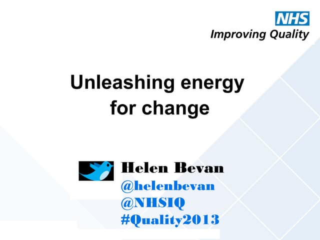 Unleashing energy  for change - Hel...