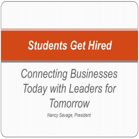 Students Get Hired