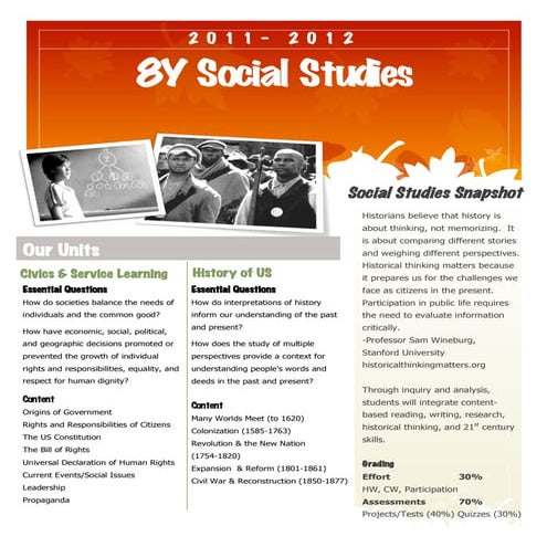 Student Syllabus 2011