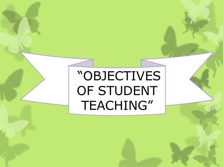Student Teacher Ppt 