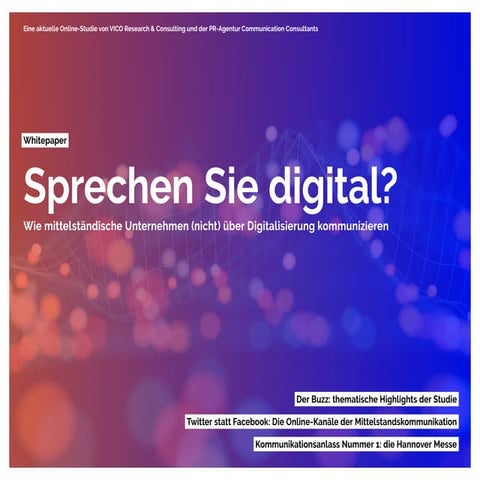 Sprechen Sie digital?