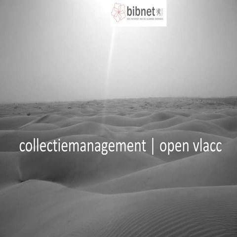 Catalografie | Open Vlacc achter de schermen | PPTX
