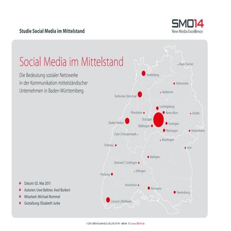 Social Media im Mittelstand: Die Bedeutung sozialer Netzwerke in der Kommunikation mittelständischer Unternehmen in Baden-Württemberg