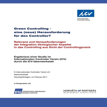 Studienbericht green&nbsp;     controlling final