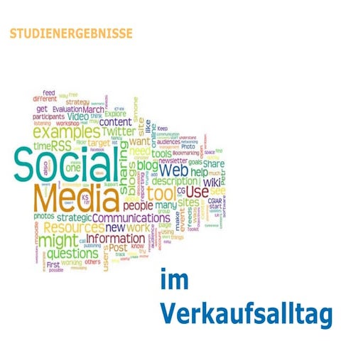 Studienergebnisse Social Media im Verkaufsalltag, BROADCAST-FUTURE