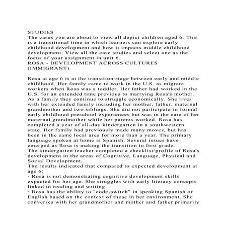A Case Study on Child Development - Matteo | PPTX