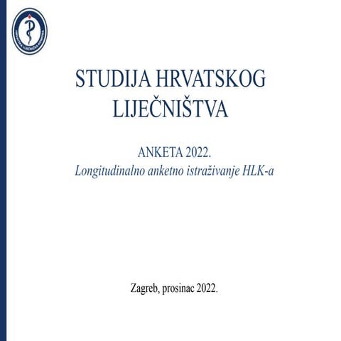 Studija hrvatskog liječništva HLK - bolnički liječnici