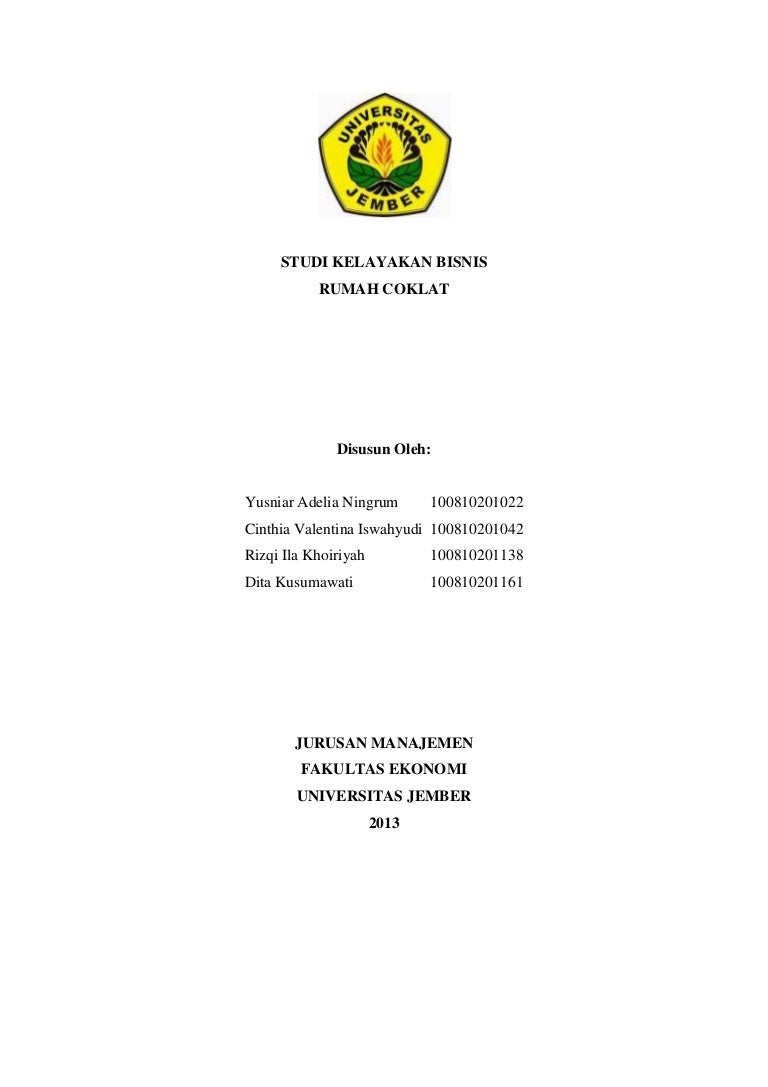 Studi Kelayakan Bisnis Studi Kelayakan Bisnis