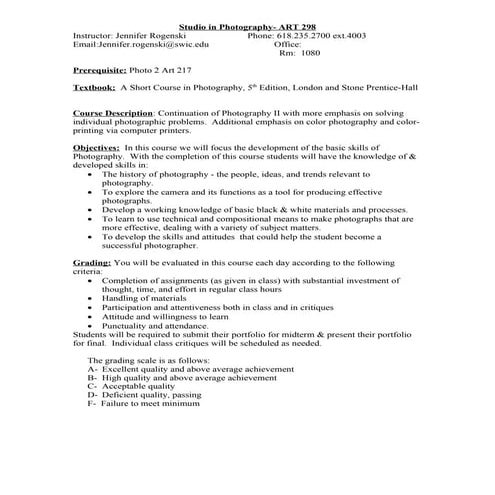 Studio In Photography