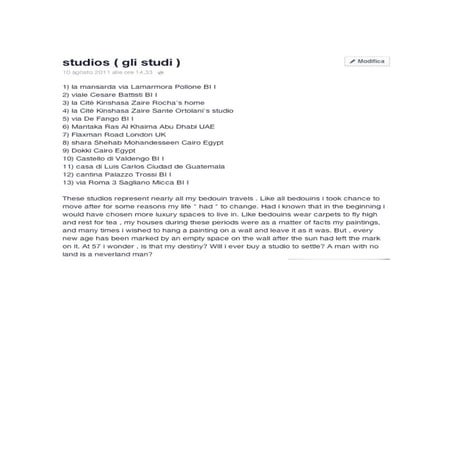 Studios | PDF