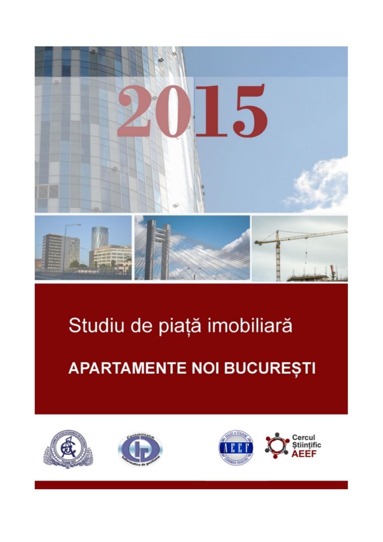 Studiu de piata imobiliara apartamente noi bucuresti