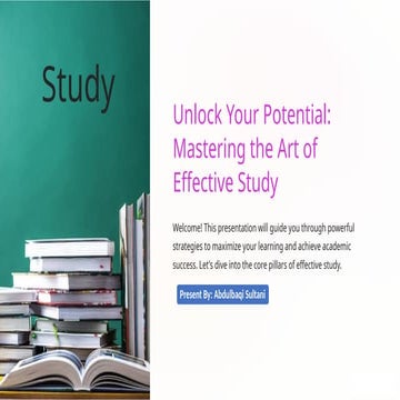 Unlock Your Potential: Mastering Effective Study Techniques for ...