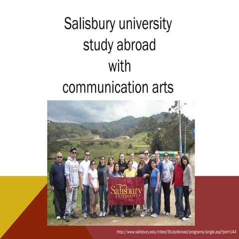 Study abroad presentation | PPT