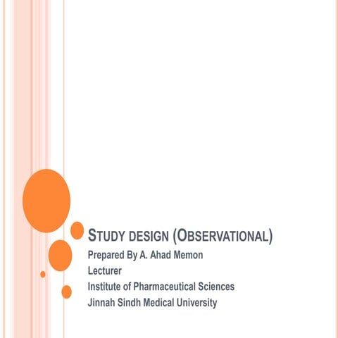 Study design
