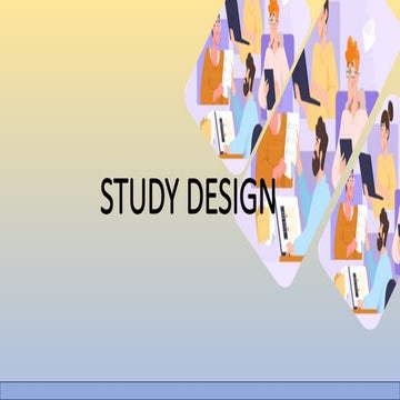 STUDY DESIGN Research protocol PowerPoint presentation | PPTX