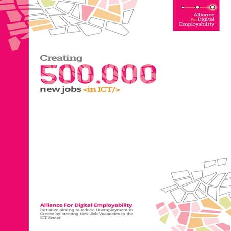 Study for the Creation of 500,000 New Jobs in ICT (ENG)