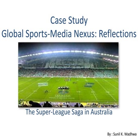 Study global sports_media nexus