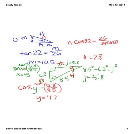 Study guide