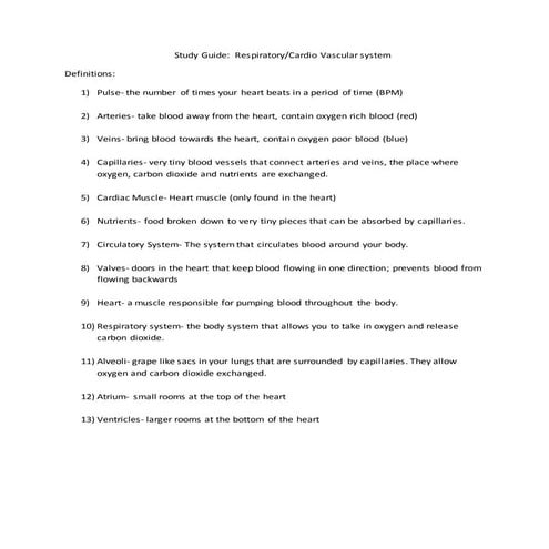 Study guide   circ system 3 filled in