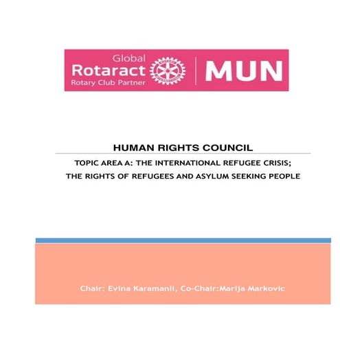 Study guide human rights-topic-area-a  rotaract global mun 2015