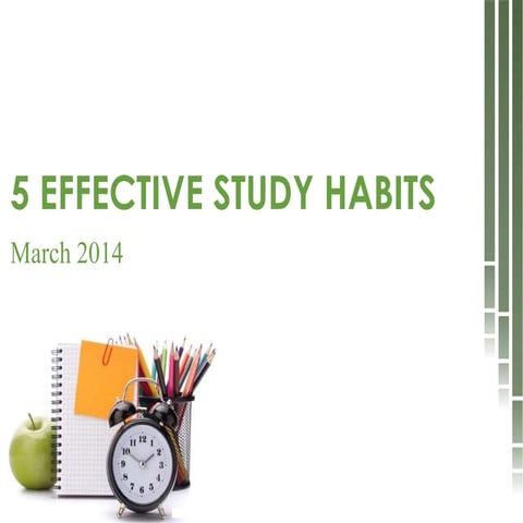 Study habits