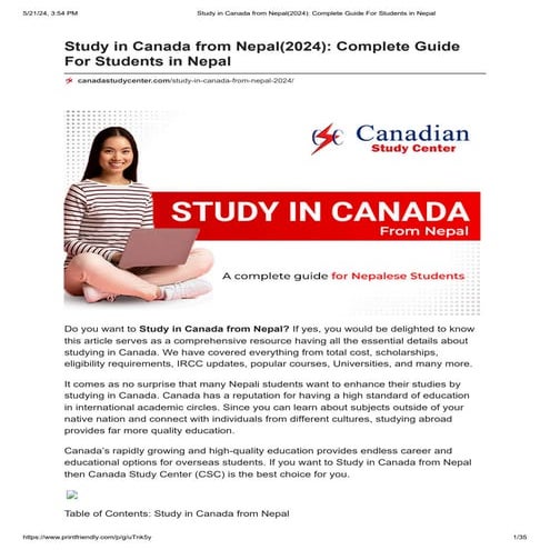 Study in Canada from Nepal(2024)_ Complete Guide For Students in Nepal.pdf