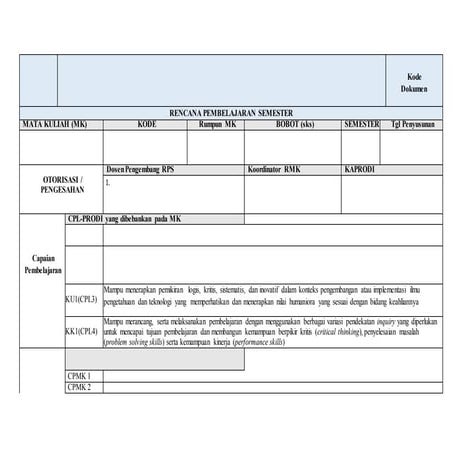 08 RPS Dasar Pendidikan IPA (5) SMA docx | DOCX