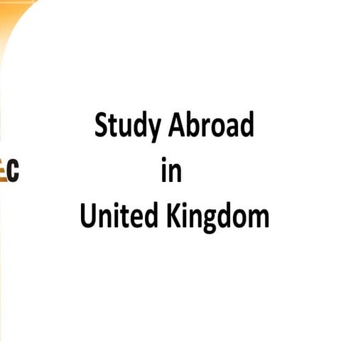 Study in UK