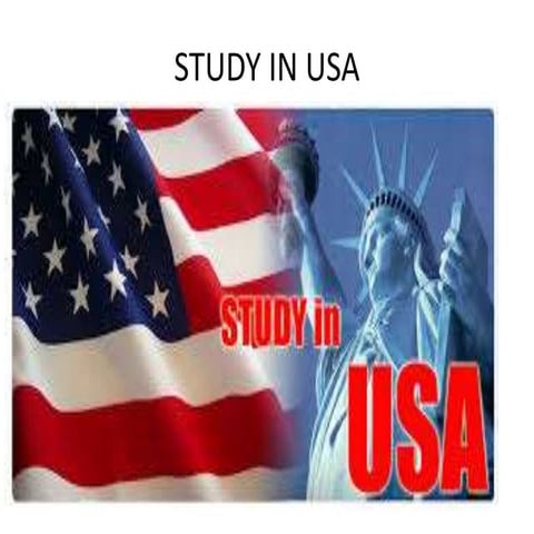 The ultimate guide to study in usa | PDF