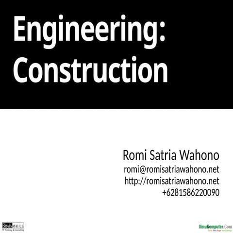 Studi kasus dalam konstruksi adalah analisis mendalam tentang suatu proyek at...