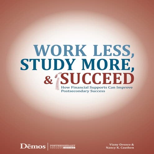 Preview of Work Less, Study More