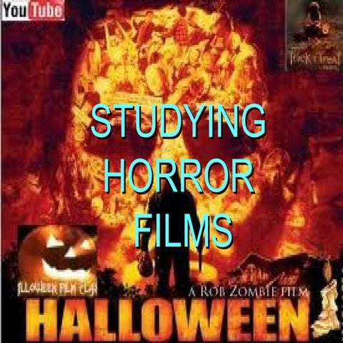 Studyng horror films 