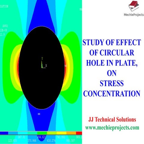 Effect of Hole on Stresses of a Flat Plate