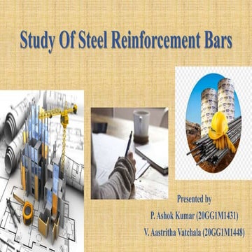 Study of rebars in construction