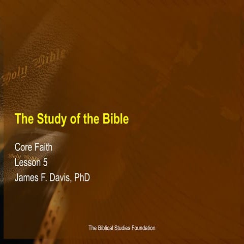 Study of the Bible.pptx. A comprehensove study of the Bible