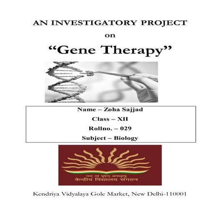 Study on gene therapy