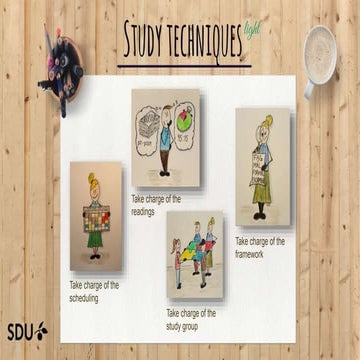 Study techniques How to Uni SDU