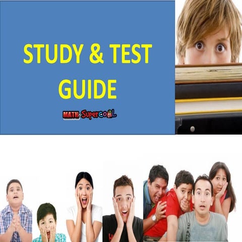 Study & test guide | PDF