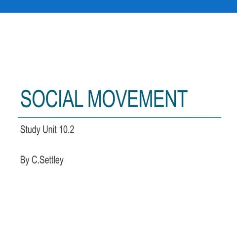 social movement