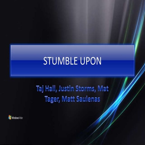 Stumble Upon | PPTX