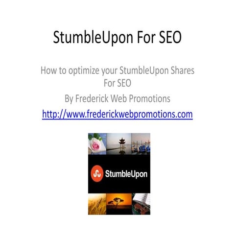 Stumble upon for seo