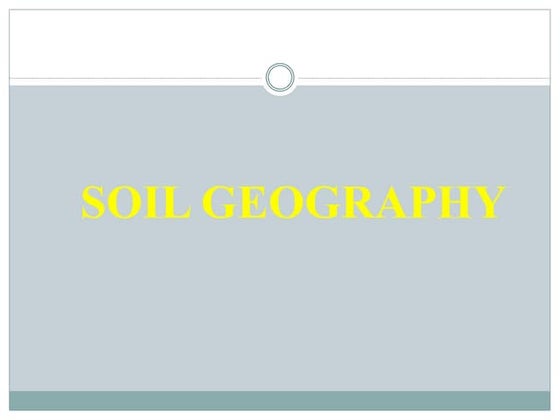Class 7th Science Chapter- 9. soil | PPTX