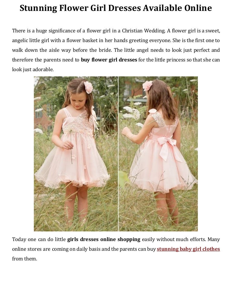 christian wedding flower girl dresses