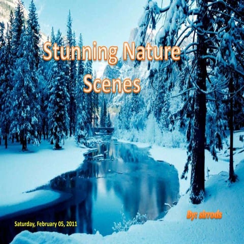 Stunningnaturescenes 110204205115-phpapp01